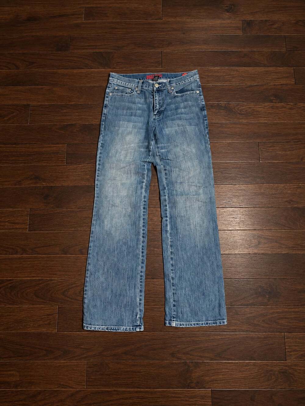 New York & Company West Side Women's Blue Denim Bootcut Jeans Size 6 Average